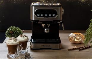 Kıbrıs Hisense Hisense Espresso Kahve Makinesi HESCM15DBK
