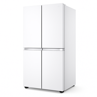 Kıbrıs LG LG GC-B257SQZV 645L A+ Inverter Yan Yana Buzdolabı -Beyaz
