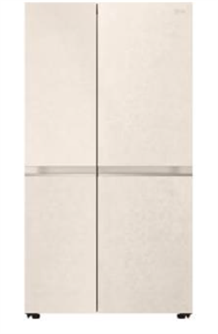 Kıbrıs LG LGGC-B257SEZV Buzdolabı GC-B257SEZV LG Yan Yana 647L