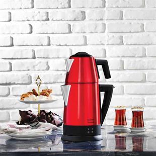 Kıbrıs Schafer Schafer Teepoint 25001-KMZ01 Elek.Çay Makinesi - Kırmızı