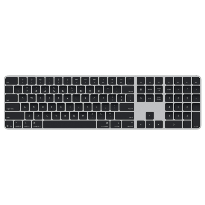 Kıbrıs Apple Apple Magic Keyboard With Touch ID USB- C (Black)