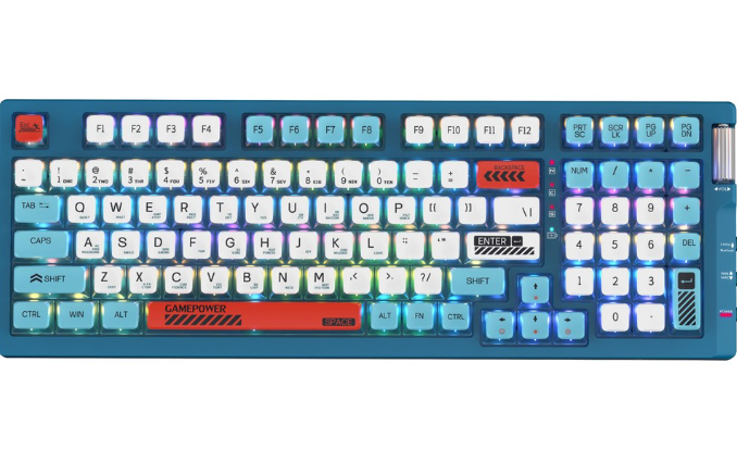 Kıbrıs Diğer Markalar GAMEPOWER SENSE RGB RED SWITCH MEKANIK KLAVYE