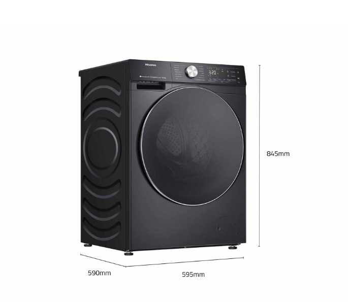 Kıbrıs Hisense Hisense 5S Serisi WD5S1045BB Çamaşır Makinesi -