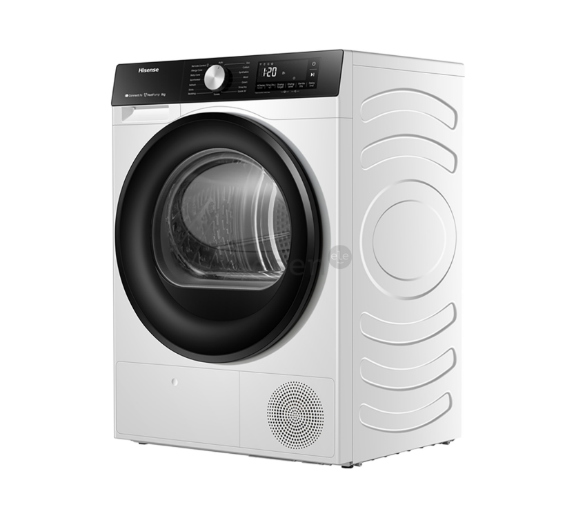 Kıbrıs Hisense Hisense DH3S802BW2 Çamaşır Kurutma Makinesi - Beyaz