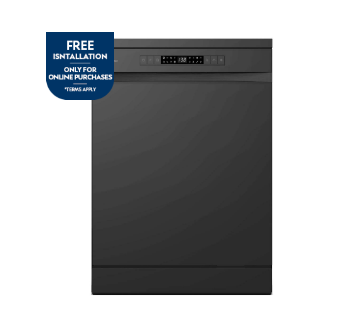 Kıbrıs Hisense Hisense HS622E90BUK Bulaşık Makinesi - Siyah