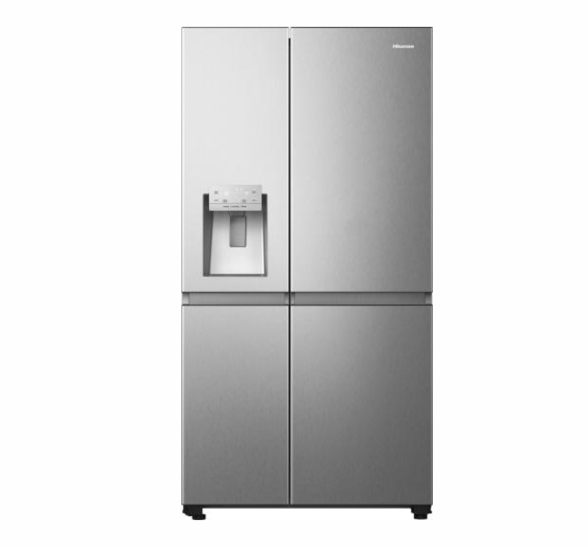 Kıbrıs Hisense Hisense RS818N4TIE Buzdolabı - Siyah