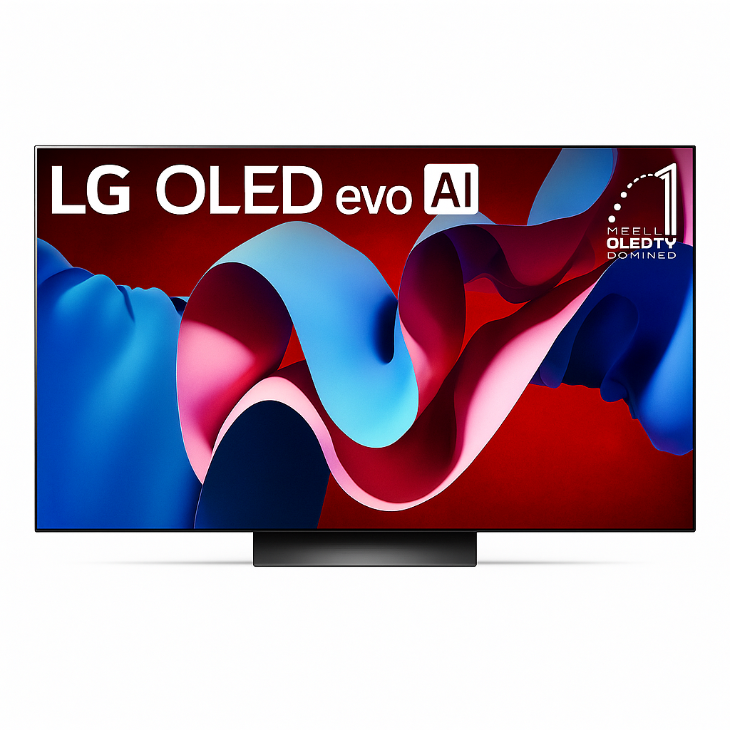 Kıbrıs LG LG OLED77C41LA  77 inç OLED evo AI C4 4K UHD Smart TV 