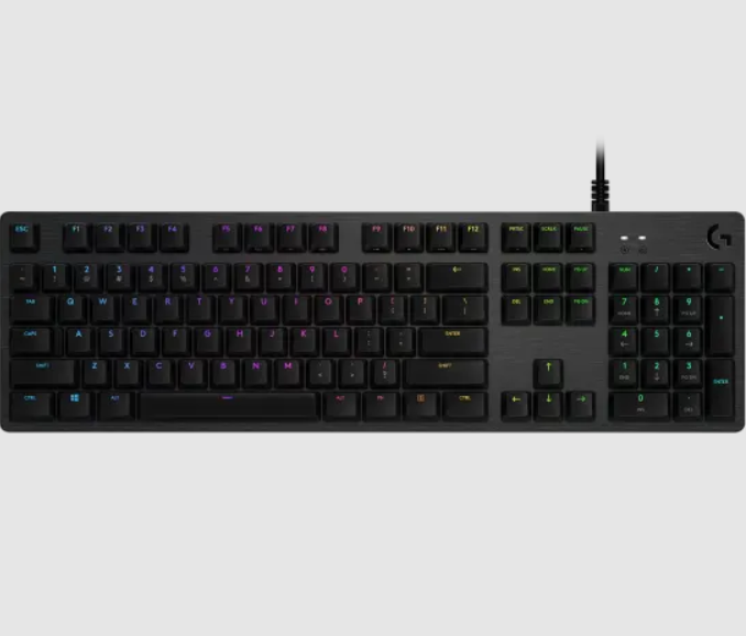 Kıbrıs Logitech LOGITECH G512 CARBON BROWN SWITCH LIGHTSYNC RGB GAMING KEYBOARD