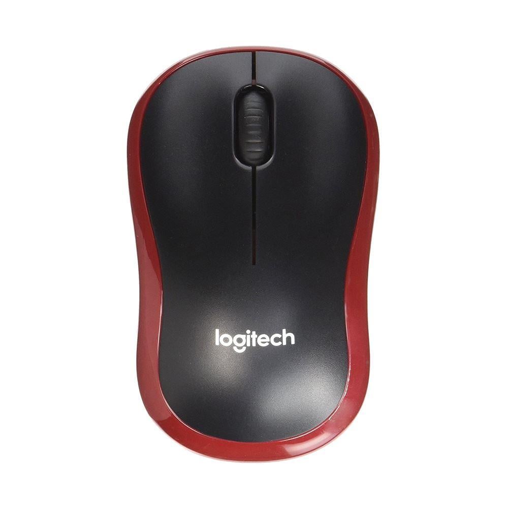 Kıbrıs Logitech LOGITECH M185 KABLOSUZ MOUSE KIRMIZI