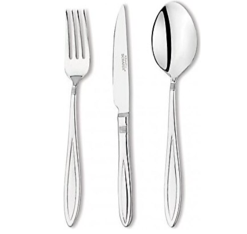 Kıbrıs Schafer SCHAFER 11001-GUM02 Berta 24 Parça Ç.K.B.Takımı- Gümüş02