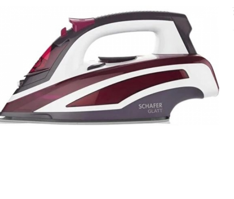 Kıbrıs Schafer Schafer 25024-BRD01 Glatt Buharlı Ütü-2 Prç.-Bordo-01
