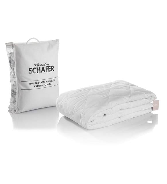 Kıbrıs Schafer Schafer Alez 160×200 cm – 1 Parça Beyaz 01