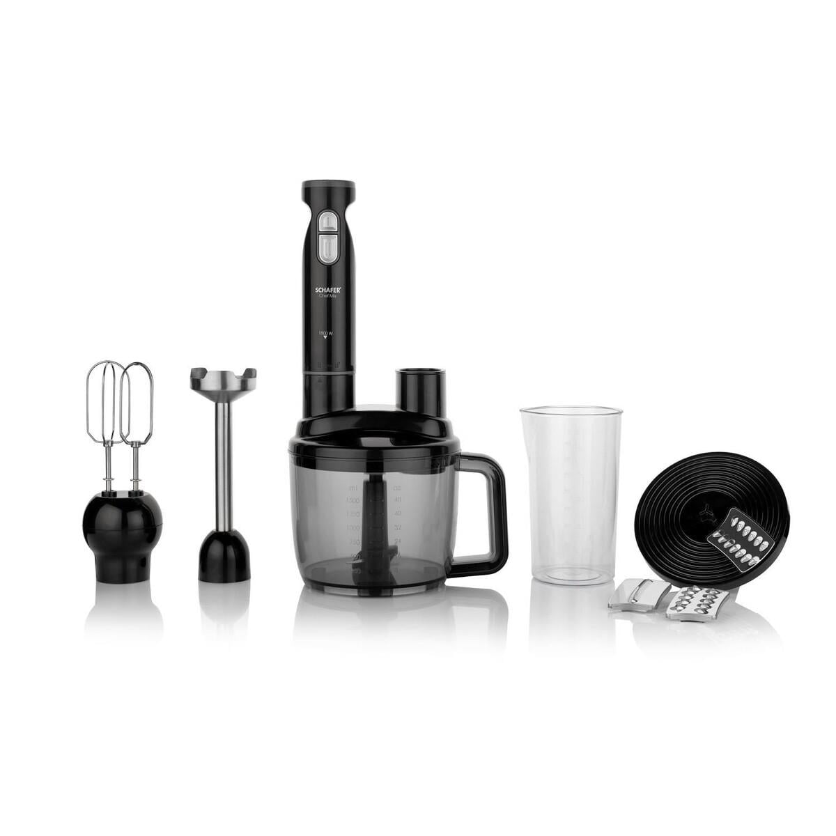 Kıbrıs Schafer SCHAFER CHEF BLEND MEGA BLENDER SET SİYAH 03