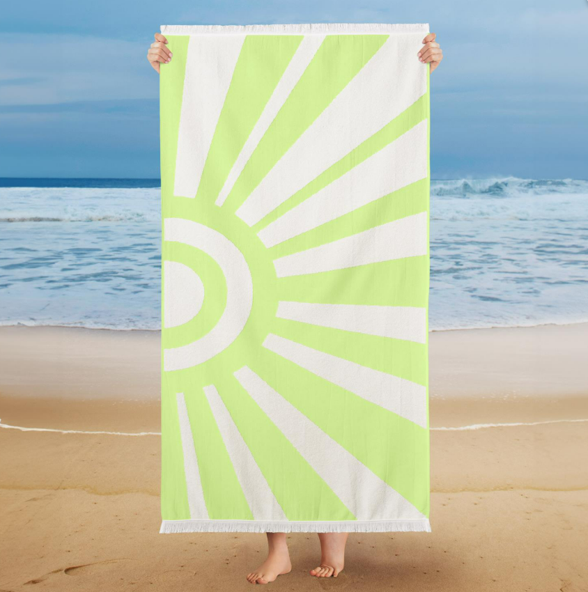 Kıbrıs Schafer Schafer Home Sun Plaj Havlu 75x150-Sarı