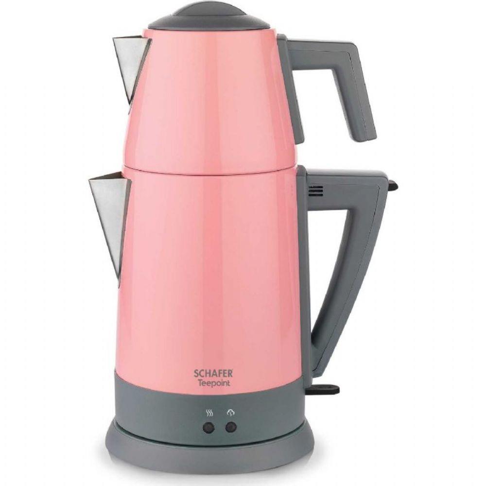 Kıbrıs Schafer Schafer Teepoint 25001-PEM01 Elektrikli Çay Makinesi - Pembe