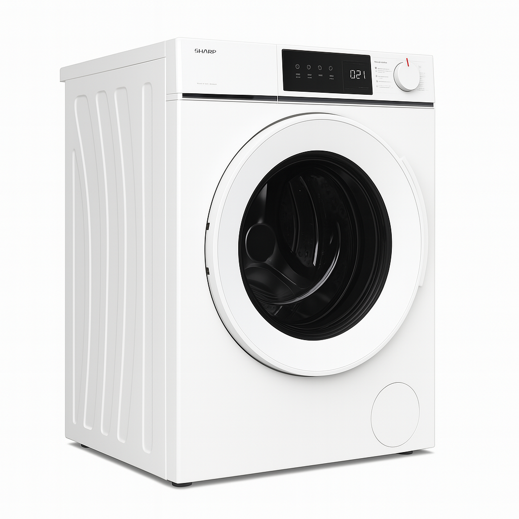 Kıbrıs Sharp SHARP ES-NFA914BWB-EE9 kg Inverter Çamaşır Makinesi