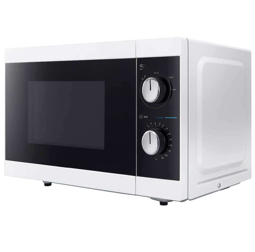 Kıbrıs Sharp Sharp YC-MS01U-B 20 litrelik kompakt mikrodalga fırın-Beyaz