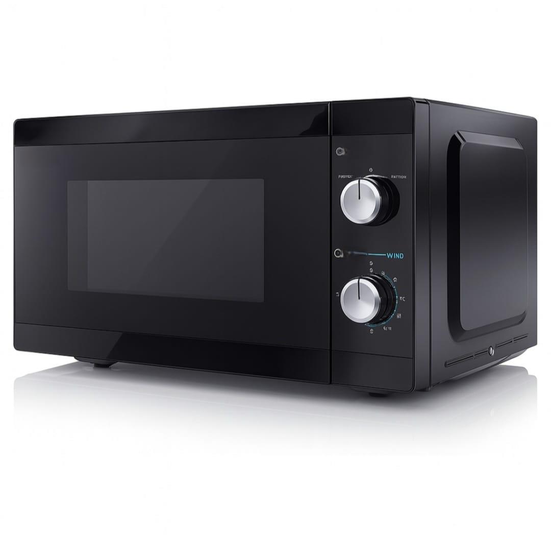 Kıbrıs Sharp Sharp YC-MS01U-B 20 litrelik kompakt mikrodalga fırın-Siyah