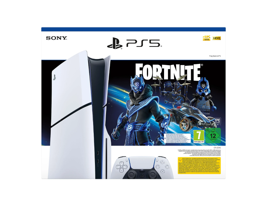 Kıbrıs Sony Sony PlayStation 5 Slim Disc Edition – Fortnite