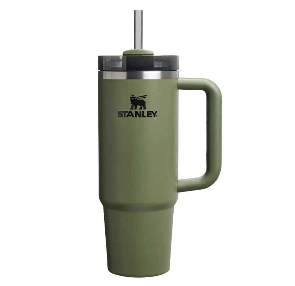 Kıbrıs Stanley Stanley 10-10827-949 Quencher H2.O  Paslanmaz Çelik Termos Bardak 0.89L - Dried Pine