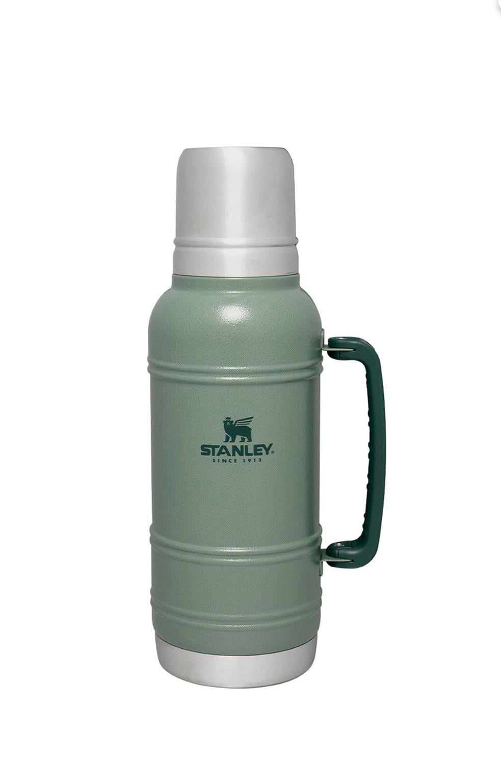 Kıbrıs Stanley Stanley 10-11429-004 The Artisan Thermal Bottle 1.4L / 1.5QT - Hammertone Green