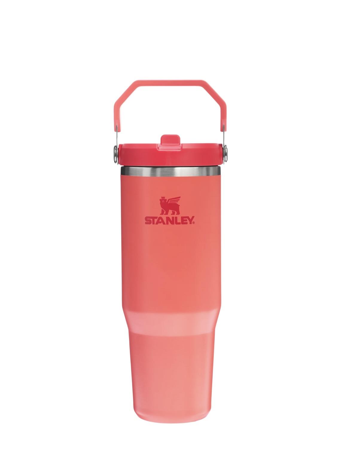 Kıbrıs Stanley Stanley 10-12043-076 The IceFlow™ Flip Straw 2.0 Tumbler 0.89L / 30oz - Hot Coral