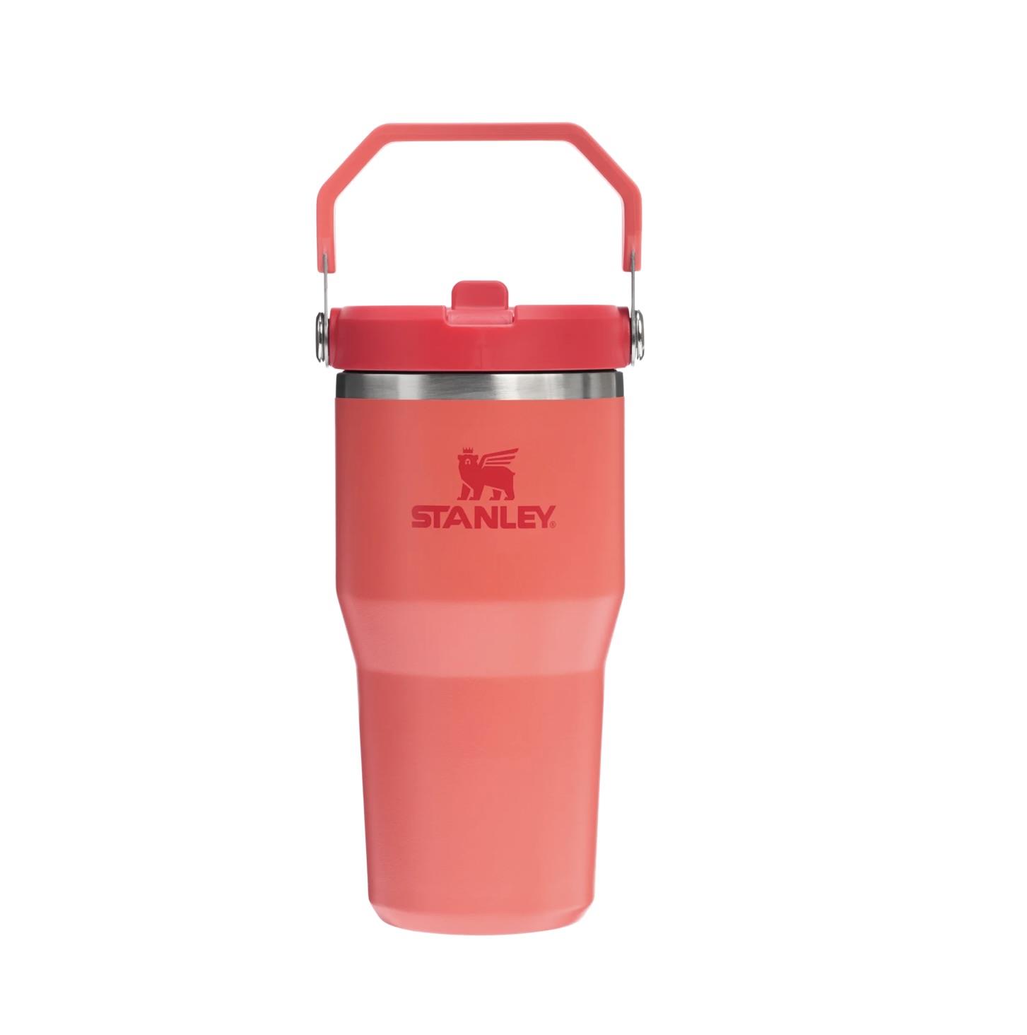 Kıbrıs Stanley Stanley 10-12044-050 The IceFlow™ Flip Straw 2.0 Tumbler 0.6L / 20oz - Hot Coral