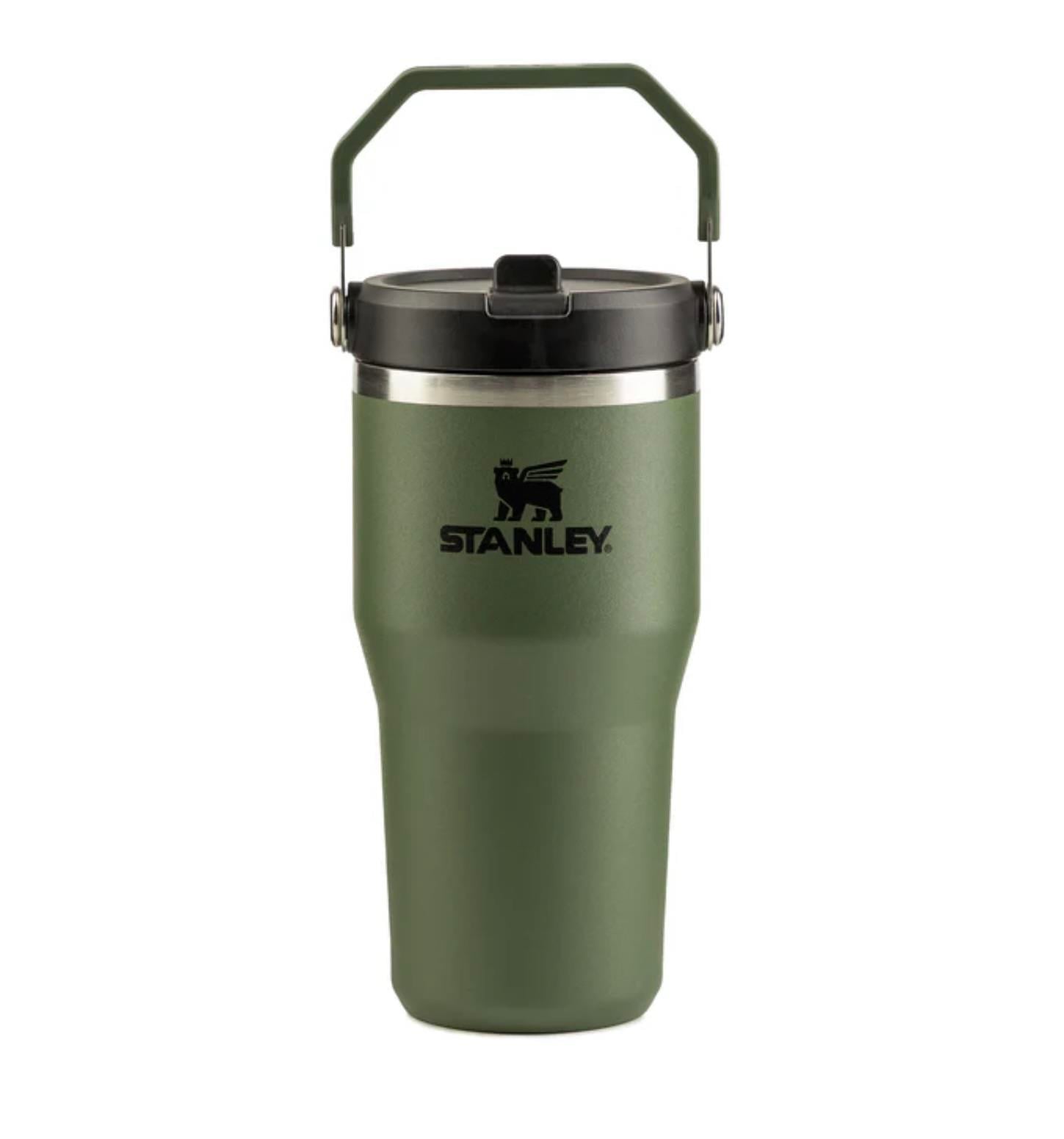 Kıbrıs Stanley Stanley 10-12044-051 The IceFlow™ Flip Straw 2.0 Tumbler 0.6L / 20oz - Dried Pine