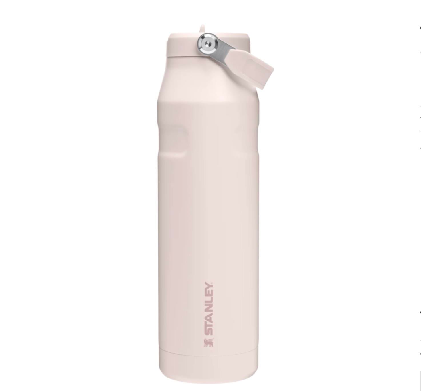 Kıbrıs Stanley Stanley 10-12111-065 The IceFlow™ Bottle Flip Straw 2.0 1.06L / 36oz - Rose Quartz