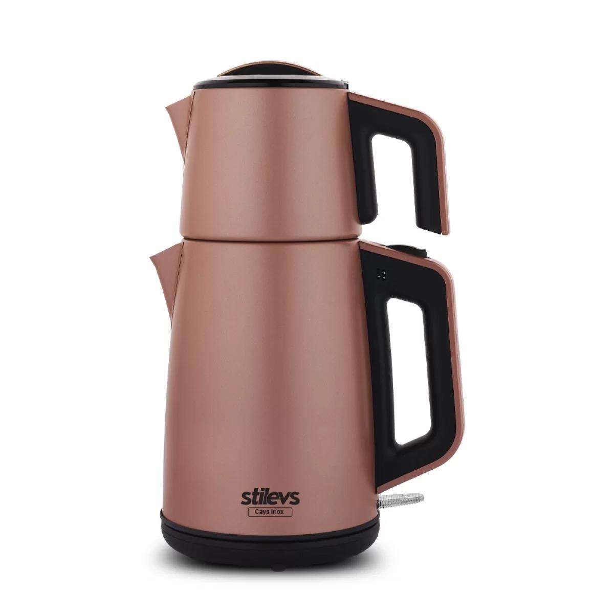 Kıbrıs Stilevs STİLEVS ÇAYS INOX ÇELİK ÇAY MAKİNESİ INOX - ROSE
