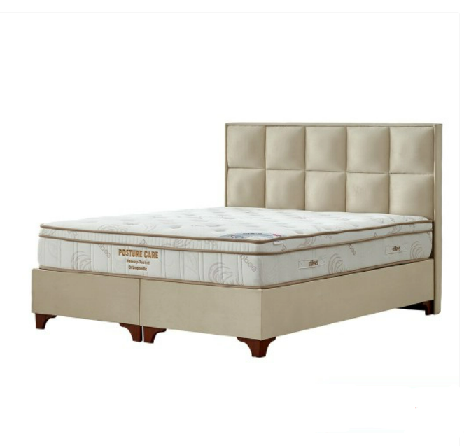 Kıbrıs Stilevs Stilevs Elsa Sandıklı Baza Seti (160*200 Cm)