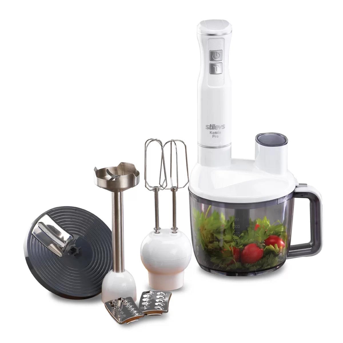 Kıbrıs Stilevs STİLEVS KENDO PRO EL BLENDER SETİ - BEYAZ