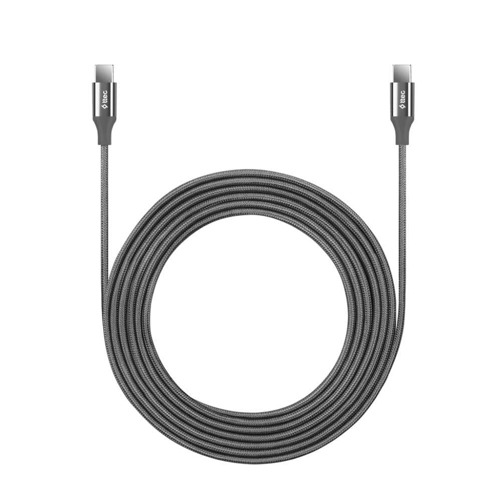 Kıbrıs Ttec TTEC TYPE-C TO TYPE-C 100W ALUMI CABLE
