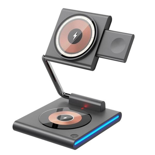 Kıbrıs Wiwu WIWU W023 GEEK 3 IN 1 WIRELESS CHARGER