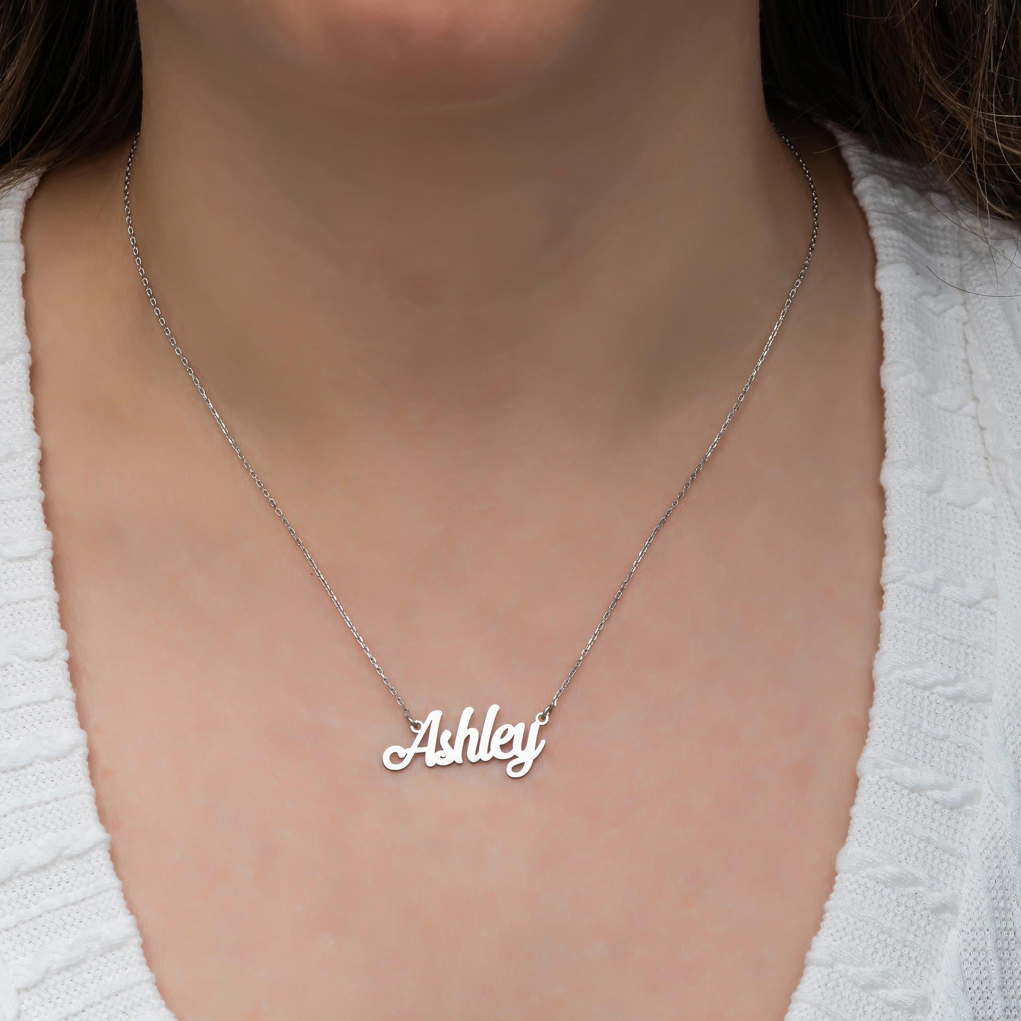 925 Gümüş İsimli Kolye