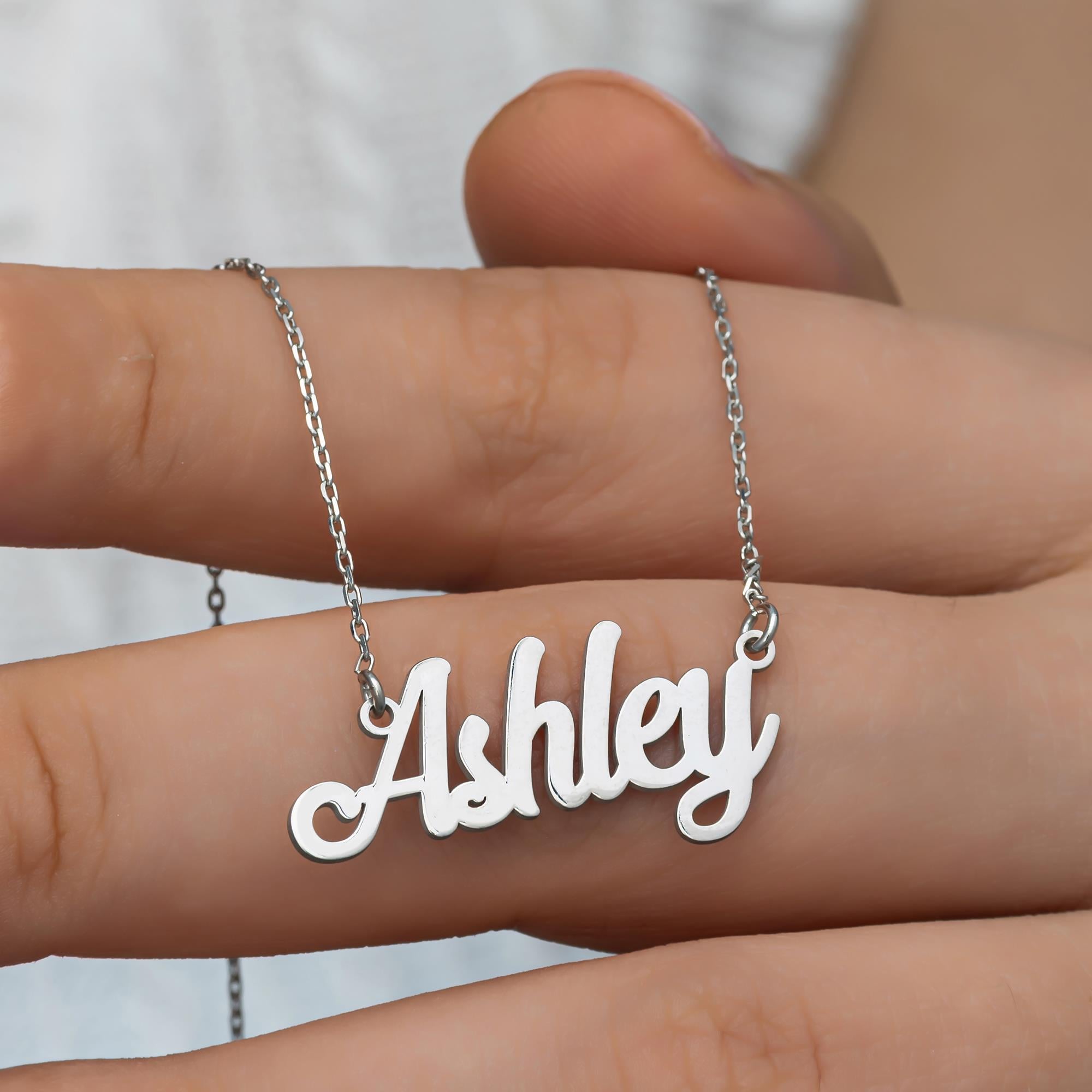 925 Gümüş İsimli Kolye