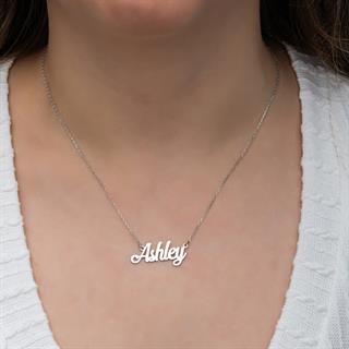 925 Gümüş İsimli Kolye