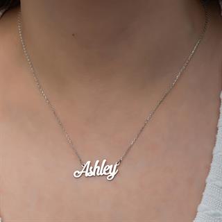 925 Gümüş İsimli Kolye