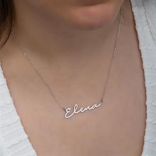 El Yazısı  925 Gümüş İsimli Kolye