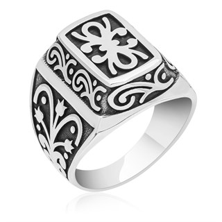 Kurtlar Vadisi Polat Alemdar Baron 925 Gümüş Erkek Yüzük