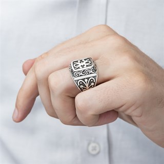 Kurtlar Vadisi Polat Alemdar Baron 925 Gümüş Erkek Yüzük