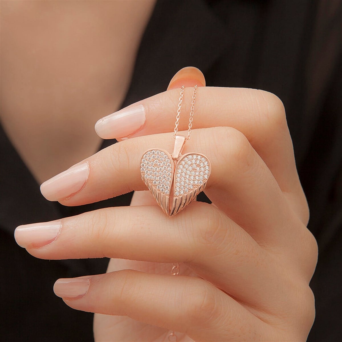 Gümüş İsimli Aşk Kolye