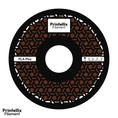 Printellix PLA+ Kahverengi Filament 1.75mm 1kg