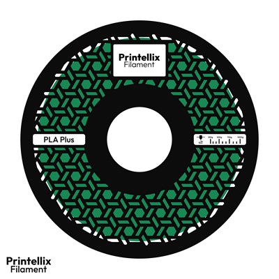 Printellix PLA+ Yeşil Filament 1.75mm 1kg