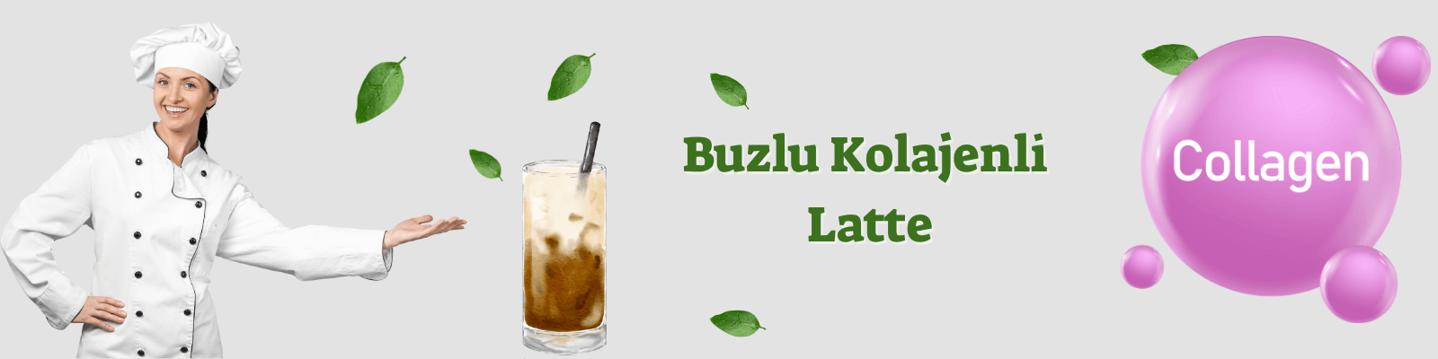 Buzlu Kolajenli Latte