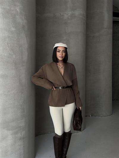 KEMERLİ SÜET HIRKA
