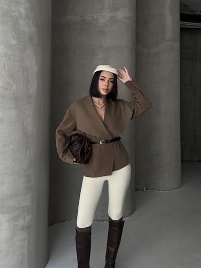 KEMERLİ SÜET HIRKA
