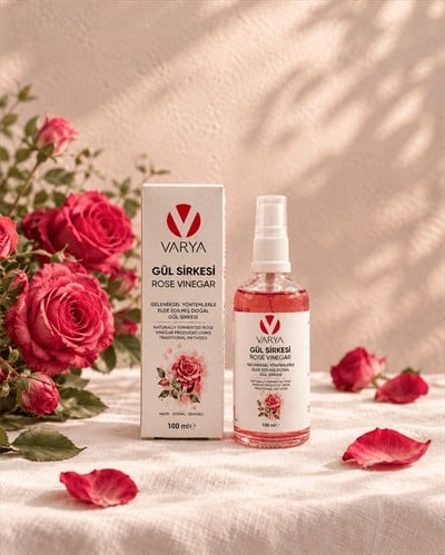 Varya Gül Sirkesi 100 mL | Sprey Rosa Damascena Cilt ToniğiVaryaVarya Gül Sirkesi 100 mL