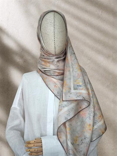 DİLRUBA ŞAL %100 TWİLL İPEK 70X190 cm