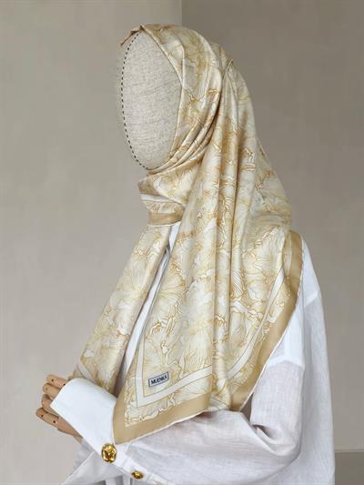 MAHRU ŞAL %100 TWİLL İPEK 70X190 cm